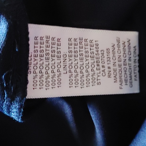 Lori Mini Babydoll Dress Altar'd State SZ.Med NWT Navy Blue - Picture 7 of 7